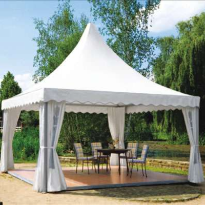 Pagoda Tent Structure on Rent